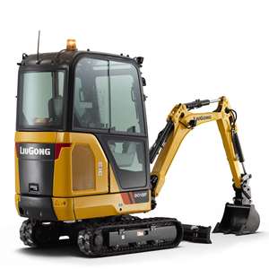 Miniexcavadora Liugong 9018F de 1.8 Toneladas con Giro Cero de Cola, la Miniexcavadora Preferida para Construcción en Rusia - Product Image 1