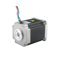 HYCNC 86BHH114-504D-35C CW450B Motor Stepper 2-Fase 86 dengan Poros Keyway 14mm, Presisi Tinggi, Stabil, dan Berkinerja Tinggi