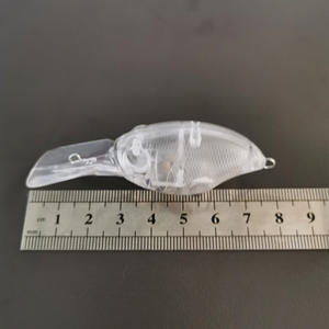 Isca Artificial Crank Bait Top Right S-6055 56mm/7g 76mm/10g para Atacado, Corpo de Isca Não Pintado para Lançamento Longo, Isca Dura para Bass - Product Image 5