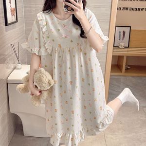 <span class=keywords><strong>Camicia</strong></span> <span class=keywords><strong>da</strong></span> <span class=keywords><strong>notte</strong></span> <span class=keywords><strong>da</strong></span> donna donna all'ingrosso manica corta abbigliamento <span class=keywords><strong>da</strong></span> <span class=keywords><strong>notte</strong></span> allentata <span class=keywords><strong>da</strong></span> donna estate <span class=keywords><strong>camicia</strong></span> <span class=keywords><strong>da</strong></span> <span class=keywords><strong>notte</strong></span> in <span class=keywords><strong>cotone</strong></span> stampato - Product Image 4