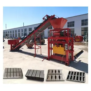 QTJ4-35 fábrica diretamente mecânica fabricação semiautomática máquinas de tijolos máquina para fazer blocos