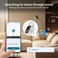 Traceur GPS intelligent RSH et localisateur Android Tag par Google Find My Device, batterie 3 ans, chercheur de clés pour bagages, animaux de compagnie, portefeuilles, sacs