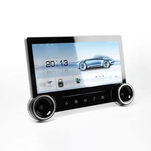 G30 10.33 "<span class=keywords><strong>Dual</strong></span> Knob Android 13.0 Bt5.4 WiFi, Monitor mobil QLED GPS FM pemancar Zinc Alloy tanpa kabel <span class=keywords><strong>UI</strong></span>/Plus - Product Image 1