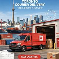 Agent de fret maritime Chine-Canada, expédition LCL FCL avec livraison à domicile par coursier, dédouanement DDP