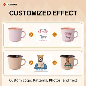 Taza de Cerámica Creativa con Diseño de Macaron, Linda Taza para Agua, Café y Desayuno, Personalizable con Logotipo, Ideal para Regalos - Product Image 4