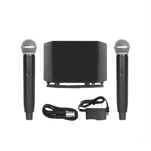 Buena calidad canales duales fuerte estabilidad profesional <span class=keywords><strong>220</strong></span>-260MHz VHF dinámico sistema de micrófono inalámbrico de mano - Product Image 5