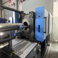 Machine de moulage par injection hydraulique horizontale d'occasion MA250T avec moteur et vis pour les bouteilles en plastique, les paniers à fruits, les râteaux à feuilles