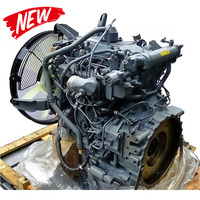 New Qingling Factory 4HK1-TC ISUZU Diesel Engine Assembly for Japan Original Q3 Light Cargo Truck 1994-2001 Heavy Duty 189HP