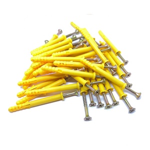 Cheville murale en plastique de 8 mm avec vis et ancre en nylon - Product Image 6