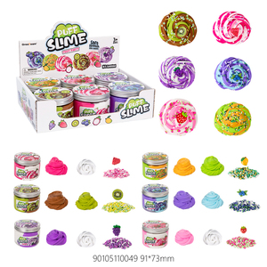 <b>Slime</b> Shop Soft Colorful Playdough & <b>Slime</b> Multiple Color Puff <b>Slime</b> Stretch Polymer Clay Fruit Accessories Makingt for Children - Product Image 1