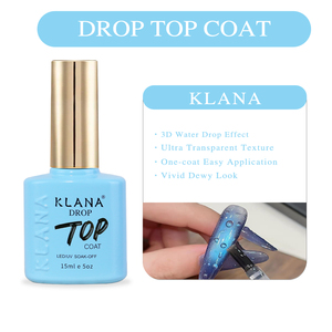 KLANA UV Gel <b>Nail</b> Polish Set 15ml HEMA Free Matte Top Coat Base Primer Reinforce Gel Professional Salon Use - Product Image 4