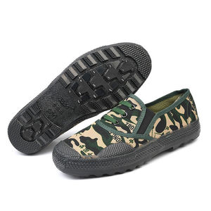 Zapatos de Trabajo de Camuflaje para Hombre, Sin Cordones, Tacón Bajo, Transpirables, con Suela de Goma Antideslizante, Zapatos de Entrenamiento para Jóvenes y Fitness - Product Image 3