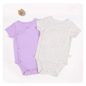 Vêtements nouveau-nés transfrontaliers été à manches courtes body sans couture Triangle <span class=keywords><strong>combinaison</strong></span> pour ramper tricoté classe A bébé <span class=keywords><strong>combinaison</strong></span> - Product Image 1