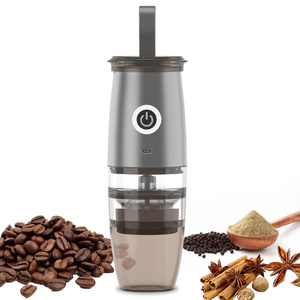 2 in 1 Electric Manual Adjustable Quiet Espresso <b>Coffee</b> Bean <b>Grinder</b> Home Office Travel - Product Image 1