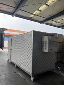 Chambre froide isolée mobile avec unité de compresseur pour le stockage de fleurs fraîches - Product Image 1