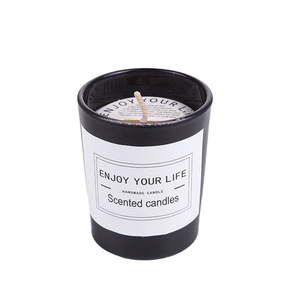 Velas aromáticas en frasco de vidrio esmerilado, velas de cera de soja natural, aromaterapia, decoración para el hogar y el dormitorio, relajación. - Product Image 6