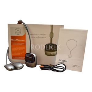 Vente chaude Smart Vibration Mini Masseur Portable Collier Pendentif Électrique Cou Épaule Relaxation Cadeau pour L'utilisation De Bureau À Domicile - Product Image 1