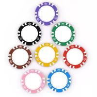 Ensemble de jetons de poker NFC haut de gamme personnalisés en argile composite ABS, jetons de jeu avec puce intelligente intégrée, non toxiques et durables pour casino et Texas Hold'em
