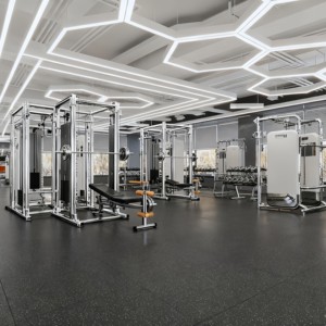 Tapis de sol en caoutchouc EVA de qualité professionnelle Hydefoam pour salle de <span class=keywords><strong>sport</strong></span> commerciale et salle de <span class=keywords><strong>sport</strong></span> antichoc réduisant le bruit pour importateur en vrac - Product Image 6