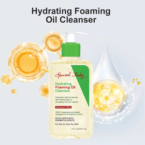 237ml Orgánico Hidratante Blanqueador Aclarador Hidratante Espuma Aceite Limpiador Facial Limpiador - Product Image 4