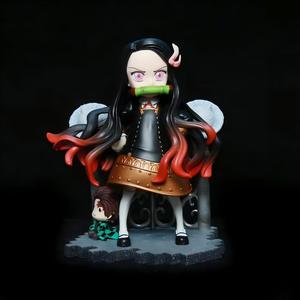 Figura de <span class=keywords><strong>Manga</strong></span> de 14CM Demon Slayers Kamado Nezuko Cos <span class=keywords><strong>Spy</strong></span> <span class=keywords><strong>Family</strong></span> Anya Forger Figura PVC Anime Figura Juguetes de regalo - Product Image 6