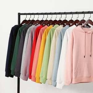 Vente en gros : Sweat à capuche unisexe de mode, grammage lourd 380 GSM, en molleton épais, coupe à épaules tombantes, basique, personnalisable - Product Image 1