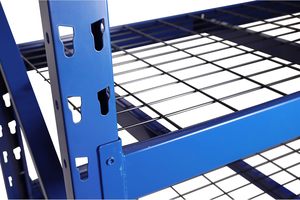Heavy Duty 5-Layer Steel Corrosion Protection Multi-Tier Shelf Garage Stacking Warehouse <b>Storage</b> <b>Rack</b> - Product Image 4