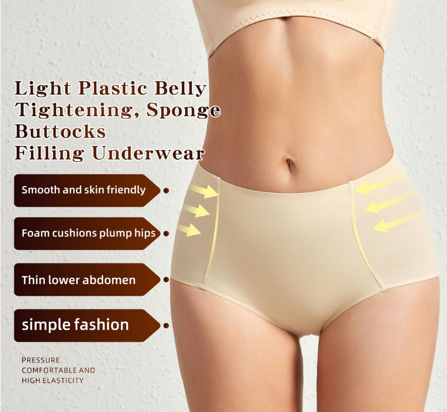 Tummy-Control Shaping Brief (LJ-LI-3689): fabric stretch, recovery and seam construction reference