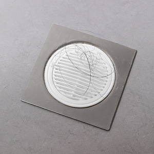 Universal Odor Proof Floor Drain Cover PVC White Green Beige Minimalist Design Bathroom Kitchen Use - Product Image 4