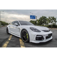 Kit carrosserie large en fibre de verre FRP de style technique pour Porsche Panamera 971 2017-2018