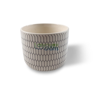 Pots de fleurs en céramique de luxe pour jardinière en dolomite chaude Offre Spéciale, pot de fleurs hexagonal, <span class=keywords><strong>terre</strong></span> <span class=keywords><strong>cuite</strong></span>, ciment, grainage - Product Image 2