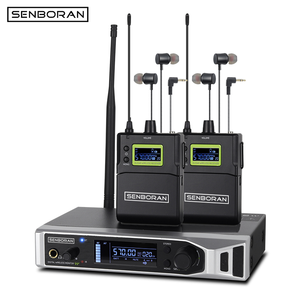 Sistema de Monitoreo Inalámbrico Profesional para Escenario Vocal SENBORAN WM1000, IEM Personal UHF Estéreo - Product Image 1