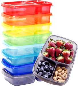 Colorful Takeaway Microwavable BPA Free Reusable Leakproof High Capacity <b>Plastic</b> Food Storage Lunch <b>Boxes</b> Containers <b>Plastic</b> Lid - Product Image 2