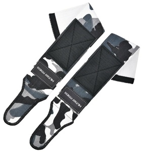 Hot Selling Lifting Strap <b>Support</b> for Weightlifting Gym Fitness Padded <b>Wrist</b> <b>Thumb</b> Brace Strap Power Weight Lifting Hand Wrap - Product Image 1