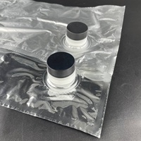 Sac en boîte BIB 1L2L3L pour café avec valve papillon, pour thé, liquides, boissons, eau, jus, vin rouge, emballage plastique