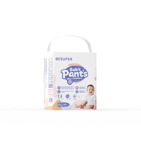 Pañales Desechables BESUPER Skin Comfort para Bebé, Talla 4XL, Súper Suaves, con Protección 3D Contra Fugas, OEM ODM