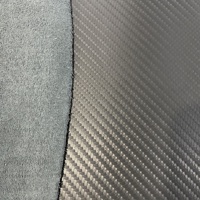 Direkt vom Hersteller: Kohlefaser-Rindsleder mit Diagonalem Strohgeflecht-Muster und Grasgeflecht-Textur, Schwarze Sofas, 2,0-2,5mm Dick, 3.545