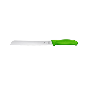 VICTORINOX - CUCHILLO PARA PAN DE LA LÍNEA SWISS CLASSIC DE 21 CM VERDE - Product Image 1