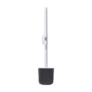 Ecoco Toilet Brush Set Wall Mounted Oval Shape Durable Brush Easy To Clean For Bathroom - Product Image 5