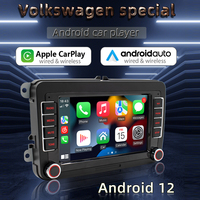 7 pouces WIFI BT lecteur DVD de voiture Auto Radio VW Volkswagen modèles Golf Polo Tiguan Passat B7 B6 Leon RDS FM Android voiture multimédia