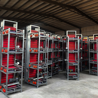 Équipement d'élevage avicole, cage à poulets automatique de type H, cages à poulets de chair, cages à poules pondeuses avec système de collecte des œufs et d'évacuation du fumier