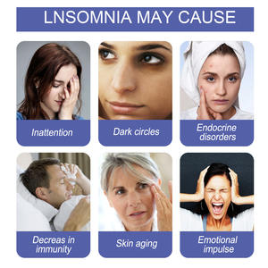 28pcs Herbal medis tubuh Patch Meningkatkan Kualitas Tidur & menghilangkan stres & kecemasan Insomnia stiker tidur - Product Image 2