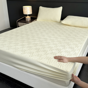 Coprimaterasso Impermeabile Traspirante in Poliestere Imbottito, Stile Classico <span class=keywords><strong>per</strong></span> Uso Domestico, Best Seller all'Ingrosso - Product Image 4