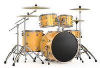 Kit de batterie rose 5 fûts + 2/3/4 cymbales avec support et pédales, batterie métallique Jazz Rock OEM en gros pour débutants, enfants, studio et scène