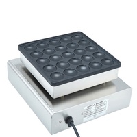 Mini gaufrier électrique, machine à gaufres et à crêpes, machine à en-cas industrielle, mini gaufrier Perfex