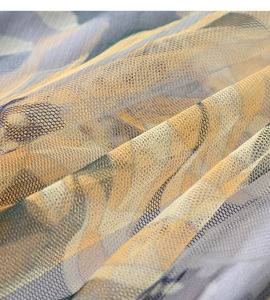 <span class=keywords><strong>Abito</strong></span> estivo in <span class=keywords><strong>Tulle</strong></span> senza maniche Slim retrò francese da donna elegante garza a rete <span class=keywords><strong>trasparente</strong></span> <span class=keywords><strong>abito</strong></span> Casual con stampa margherita - Product Image 5