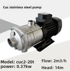 Bomba centrífuga multietapa CUC de acero inoxidable 65m 20m ³/H 380V 4KW con motor de bobinado de cobre para sistema RO suministro de agua CE - Product Image 4