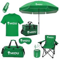 Ensemble cadeau d'entreprise personnalisé avec logo couleur, sérigraphie personnalisée, kit d'accessoires de voyage en plein air, cadeaux promotionnels