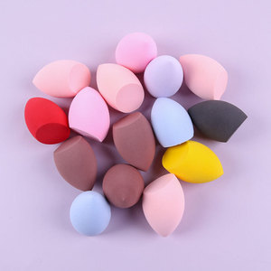 Ensemble d'éponges de maquillage ultra-douces sans latex, format jumbo et <span class=keywords><strong>mini</strong></span>, portables, multicolores, pour les retouches quotidiennes en voyage, lavables, pour fond de teint - Product Image 2