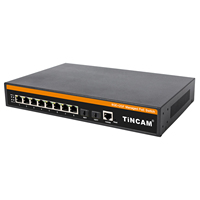 Commutateur PoE Gigabit géré Tincam, 8+2 ports Gigabit, commutateur Ethernet PoE intelligent, 10/100/1000 Mbps, 128 Gbps